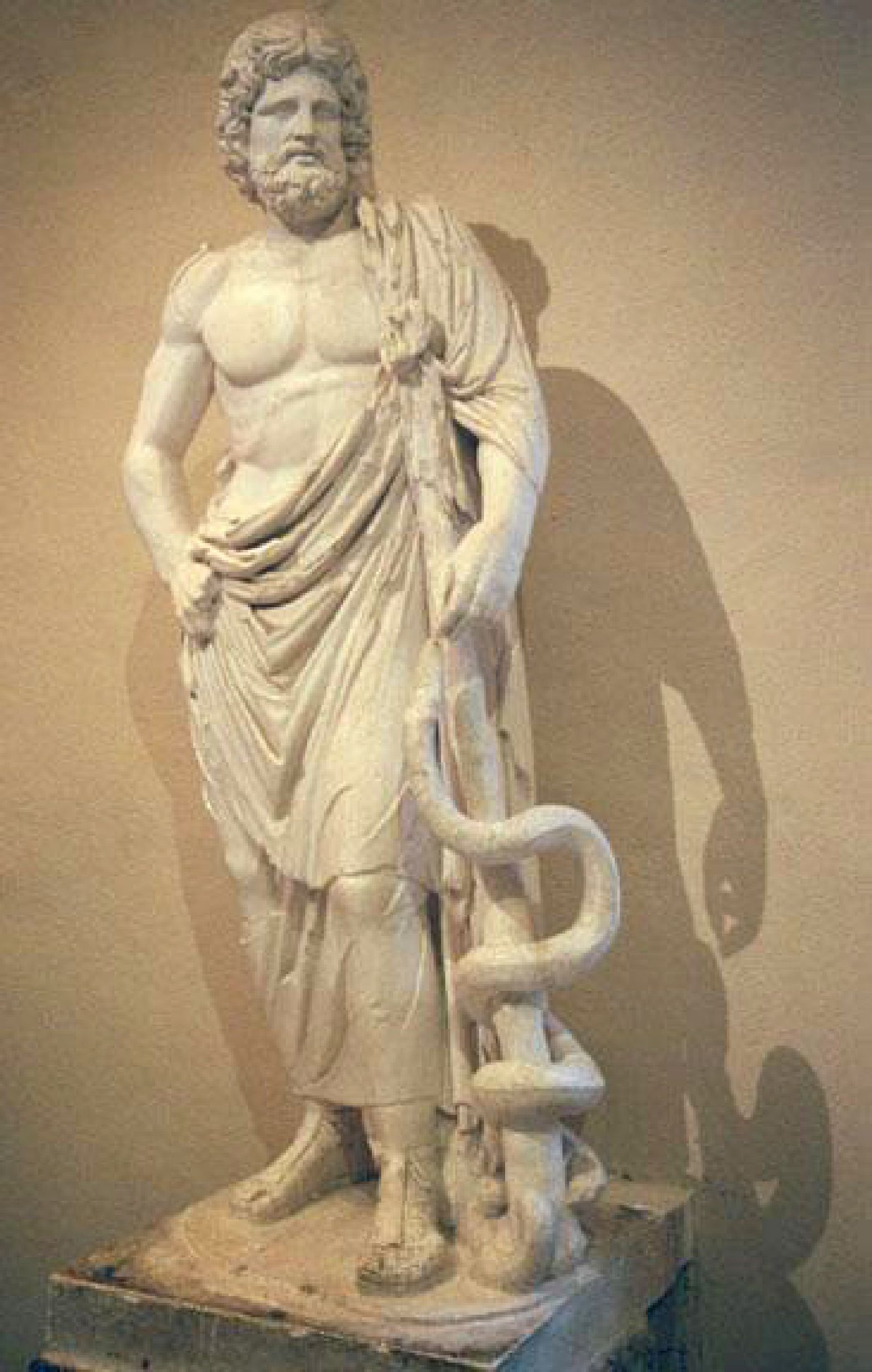 Esculape, dieu des rêves et de la médecine